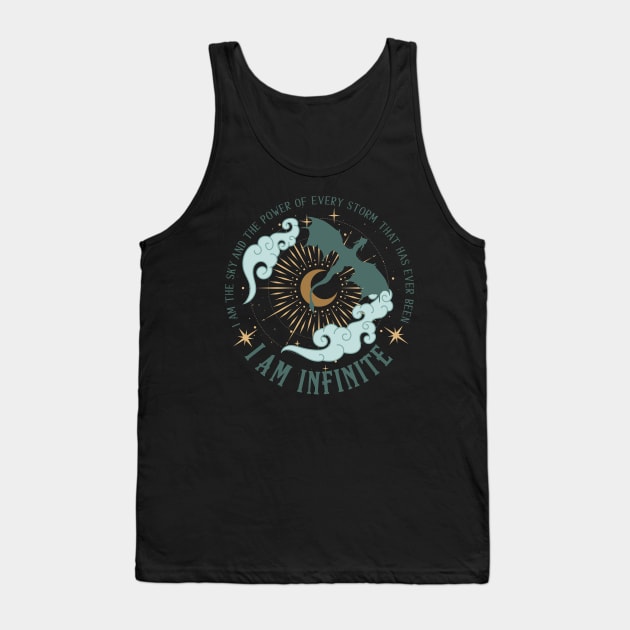 I am Infinite Tank Top by CrimsonHaze